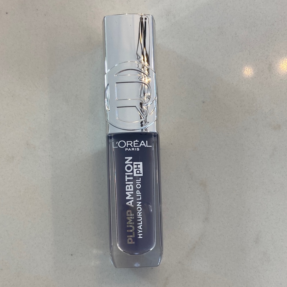 L'Oréal Paris Plump Ambition Hyaluronic Lip Oil - Silver Shine